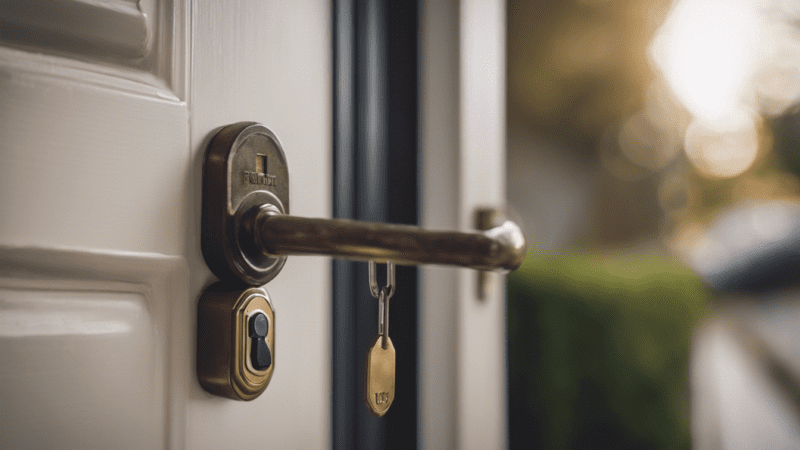 Comment fonctionne une serrure à 3 points pour renforcer la sécurité de votre domicile ?