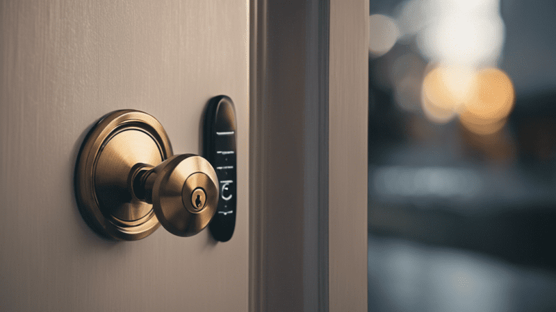 Comment sécuriser efficacement votre maison avec une serrure électrique ?