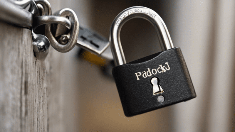 Quel cadenas choisir pour sécuriser votre porte ?