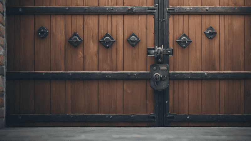 Quelle est la meilleure serrure pour votre porte de garage ?