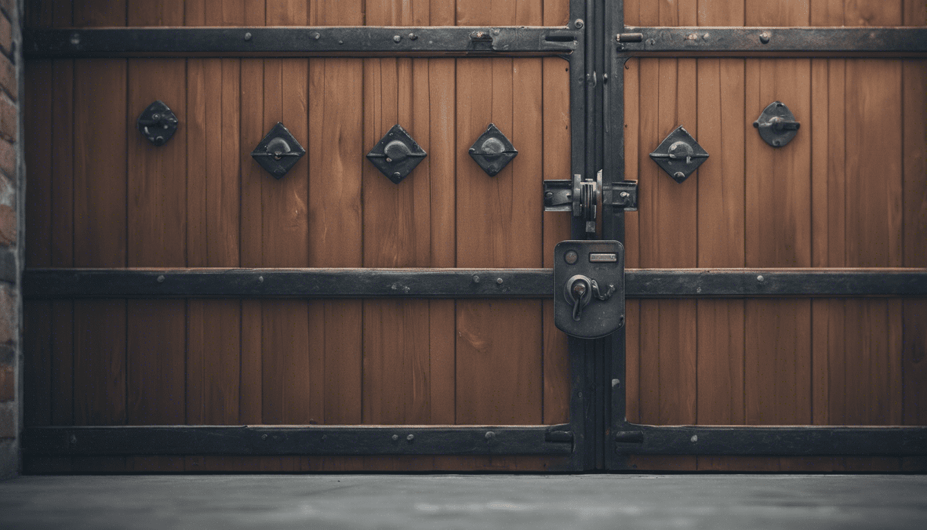 Quelle est la meilleure serrure pour votre porte de garage ?